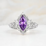 SR17656 Amethyst Ring - Additional view