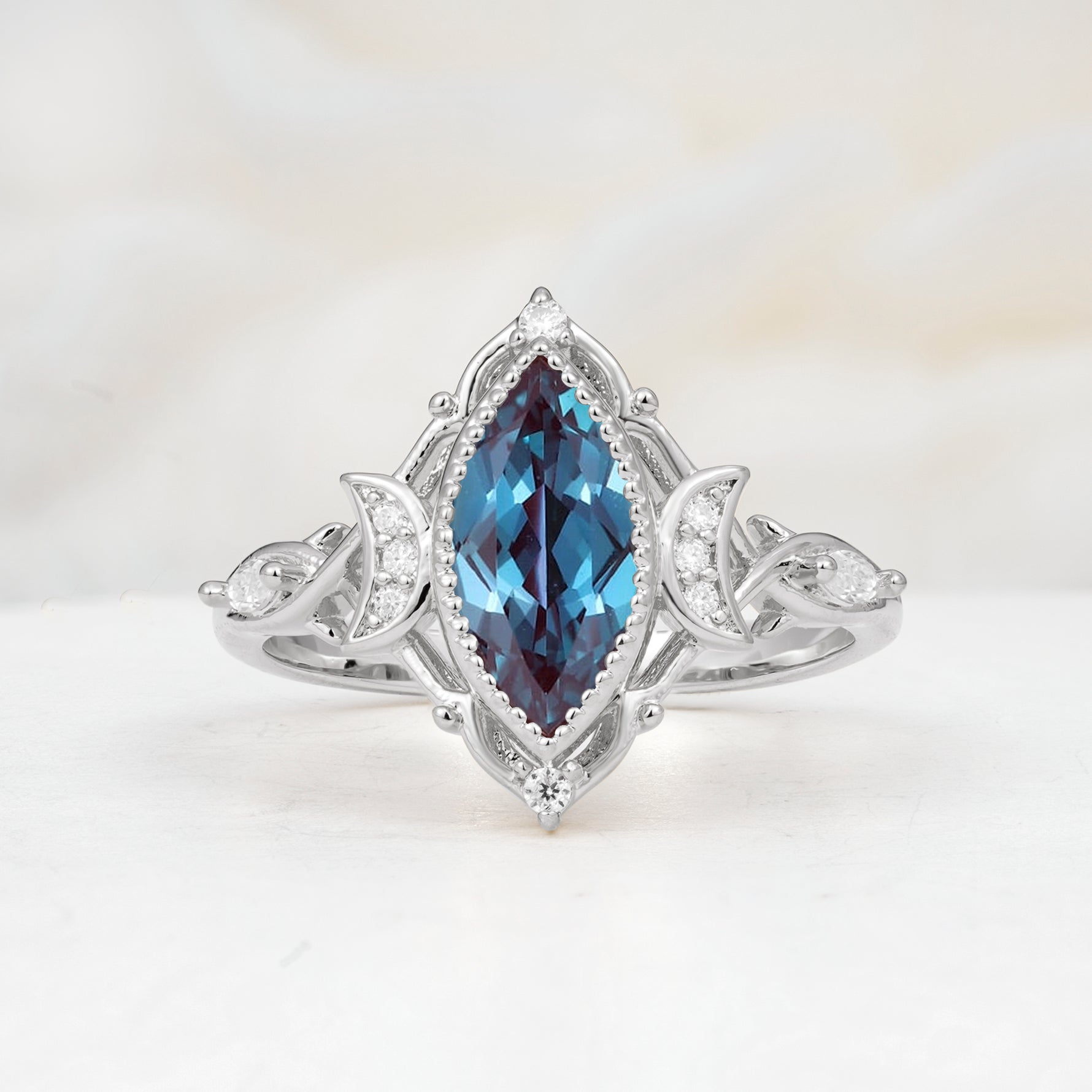 SR17656 Alexandrite Ring - Additional view