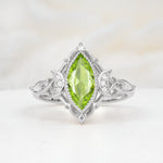 SR17656 Peridot Ring - Additional view