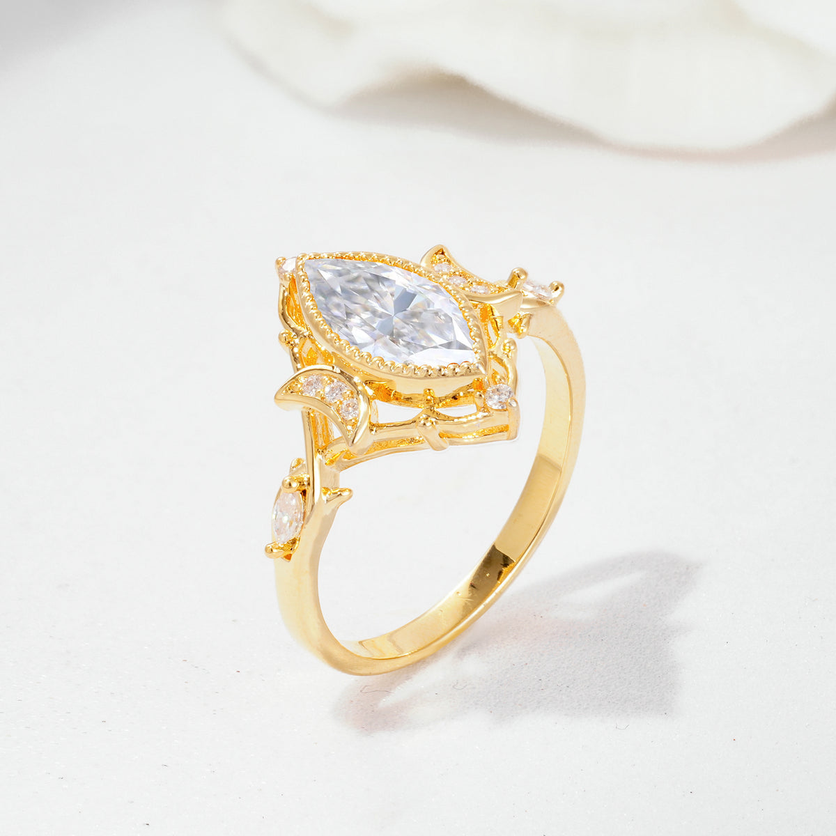 SR17656 Moissanite Ring - Additional view