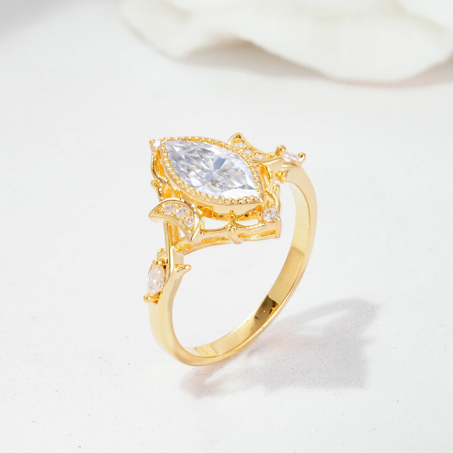 SR17656 Moissanite Ring - Additional view