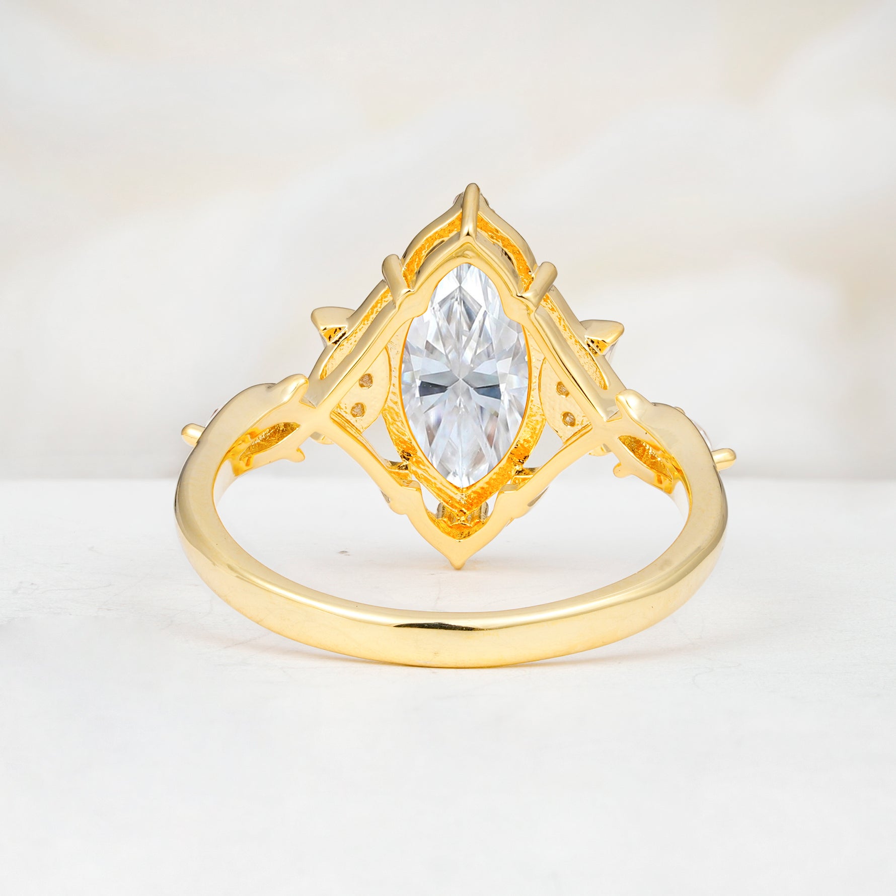 SR17656 Moissanite Ring - Additional view