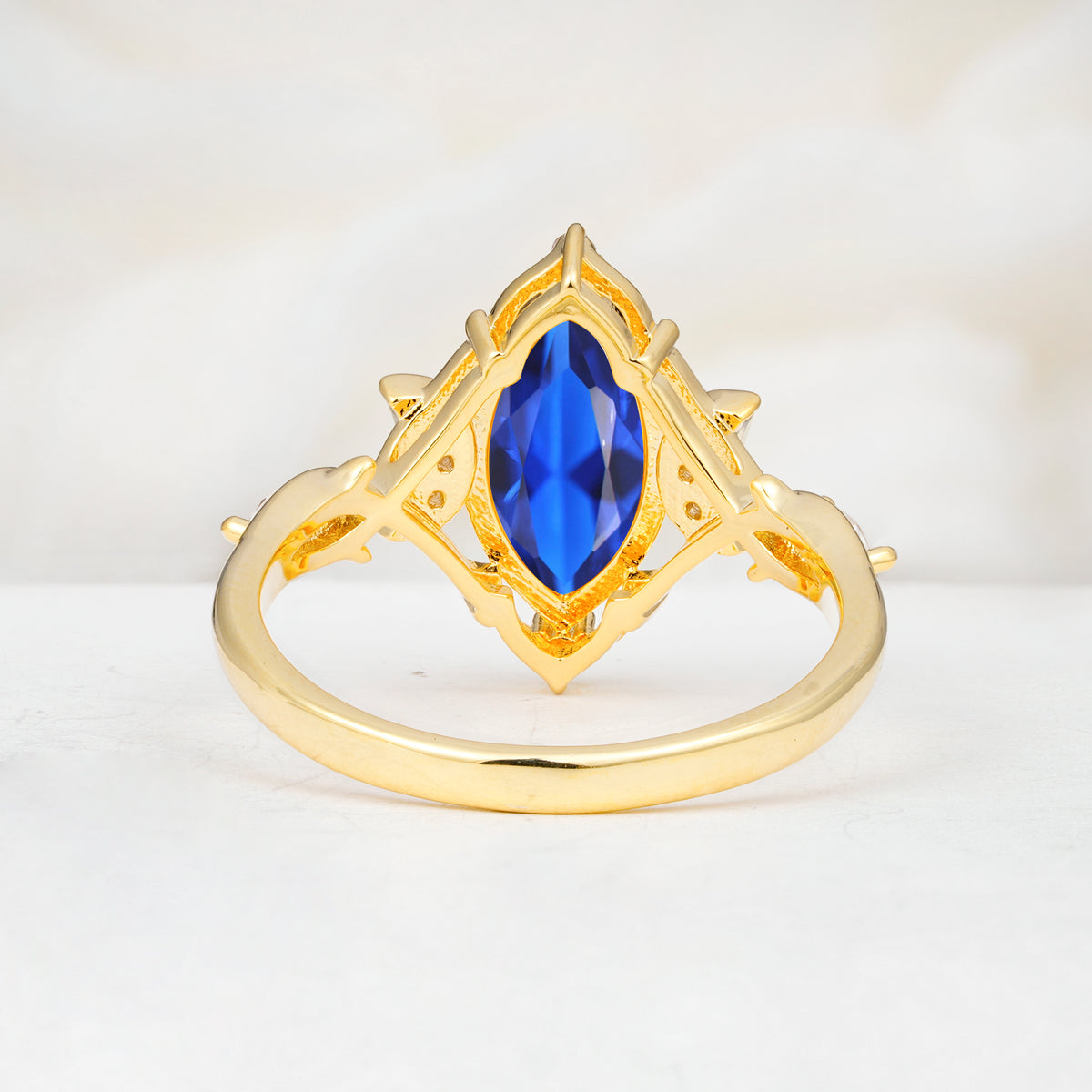 SR17656 Sapphire Ring - Additional view
