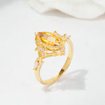 SR17656 Citrine Ring - Additional view
