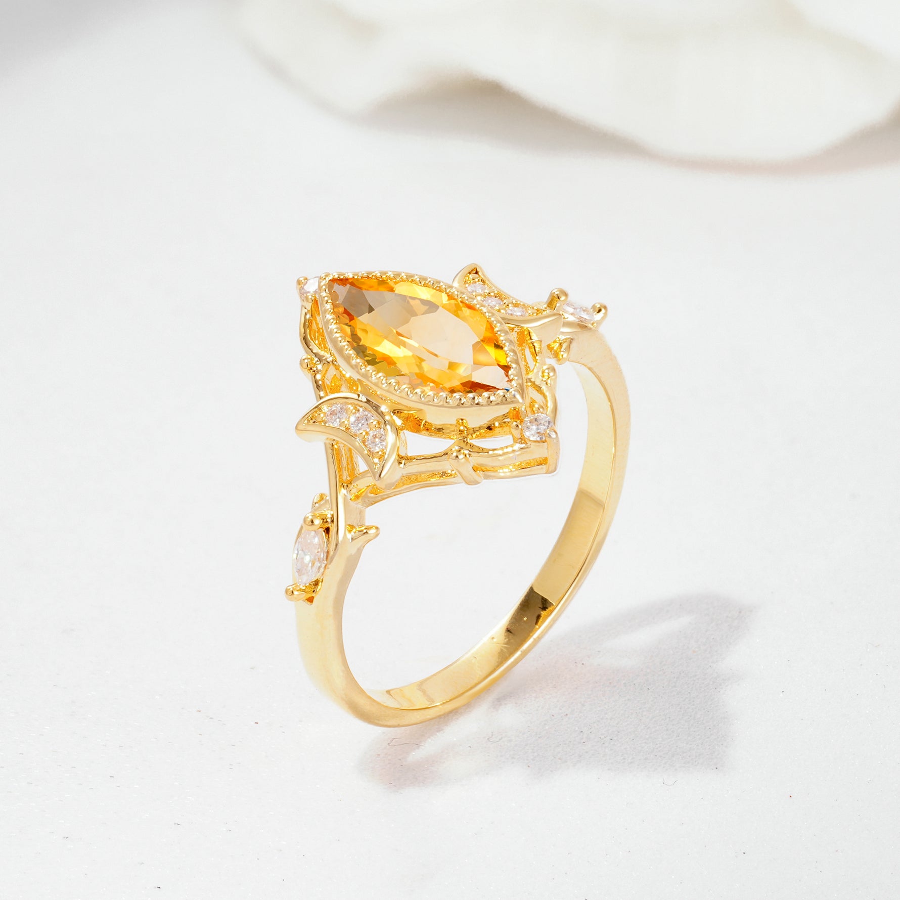 SR17656 Citrine Ring - Additional view