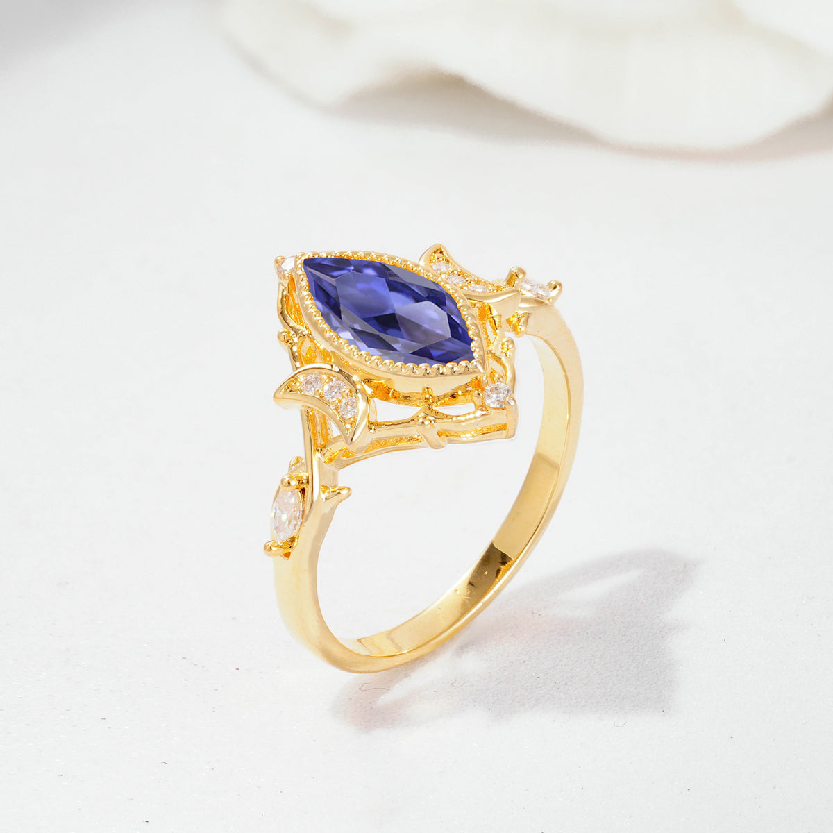 SR17656 Tanzanite Ring - Additional view
