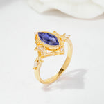 SR17656 Tanzanite Ring - Additional view