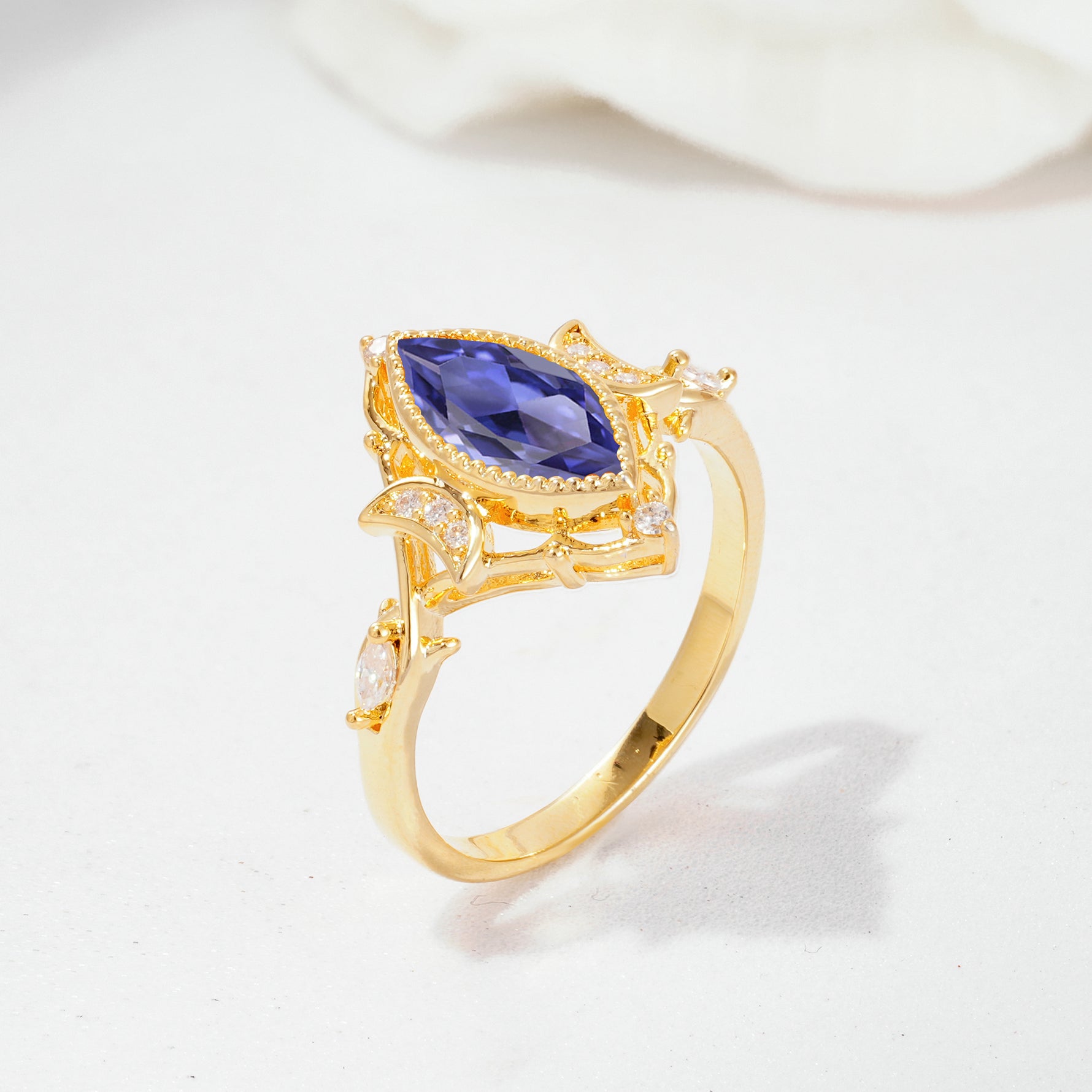 SR17656 Tanzanite Ring - Additional view