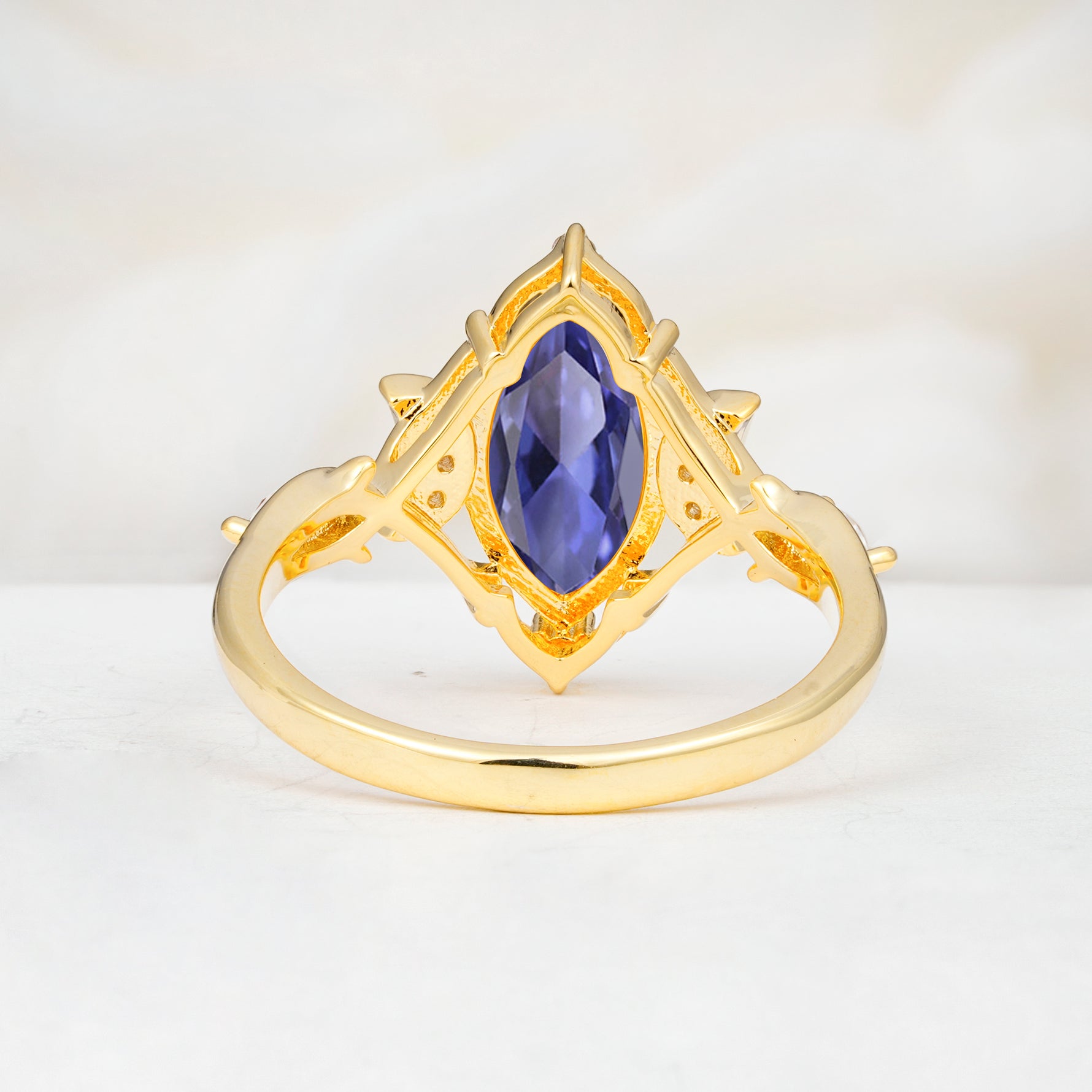 SR17656 Tanzanite Ring - Additional view