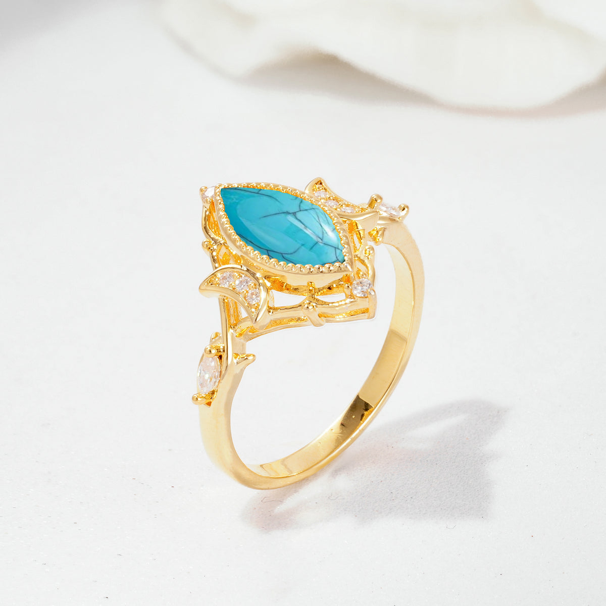 SR17656 Turquoise Ring - Additional view