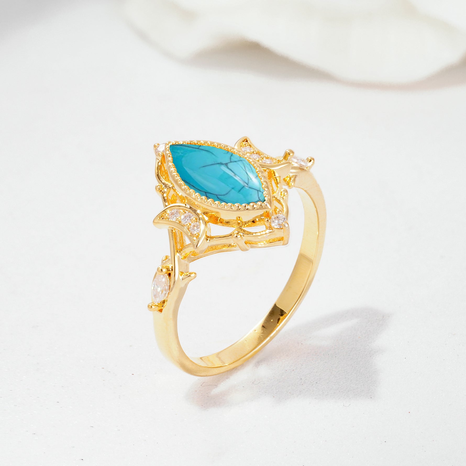 SR17656 Turquoise Ring - Additional view