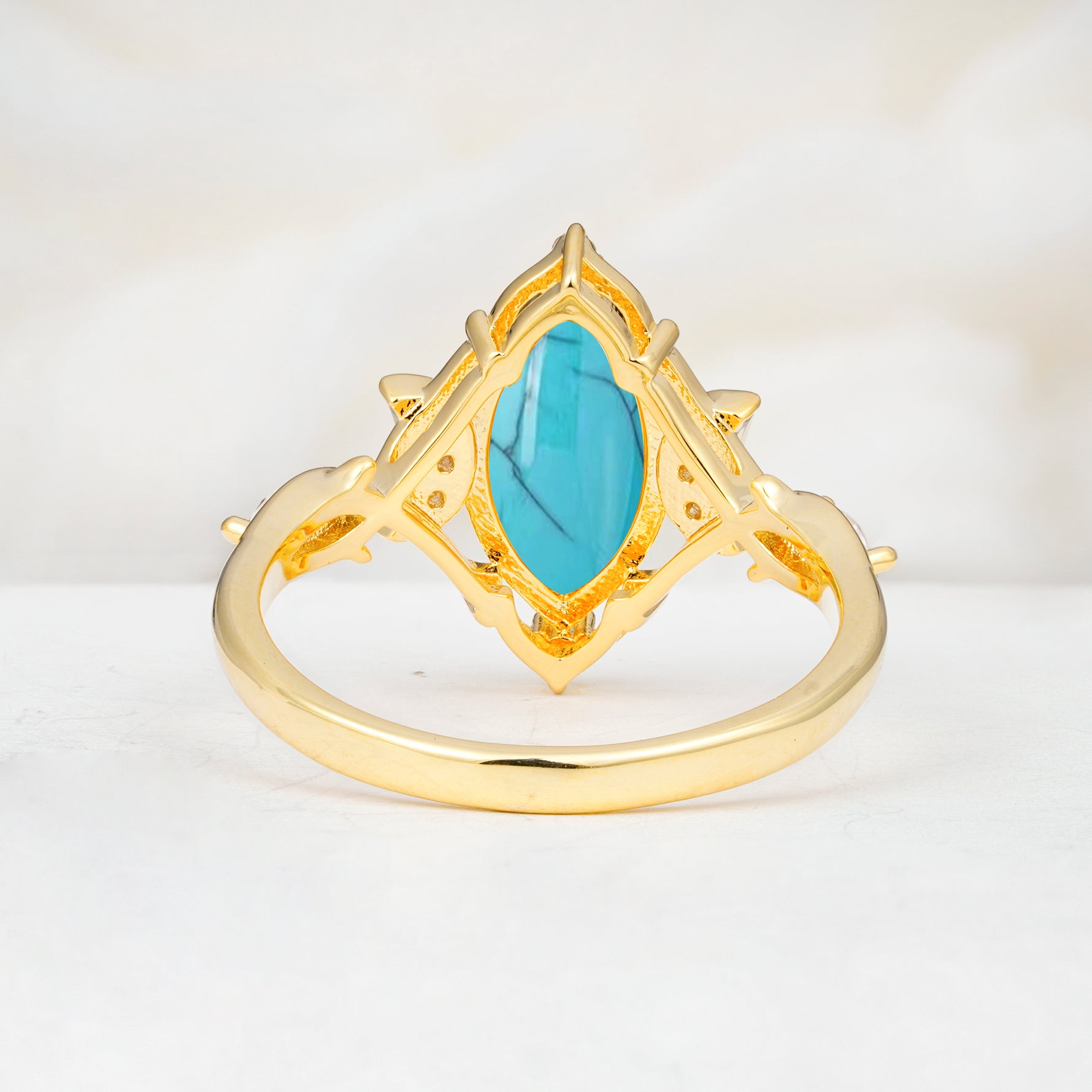 SR17656 Turquoise Ring - Additional view