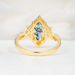 SR17656 Moss Agate Ring - Additional view