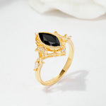 SR17656 Black Onyx Ring - Additional view