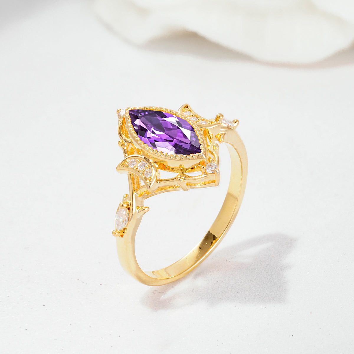 SR17656 Amethyst Ring - Additional view