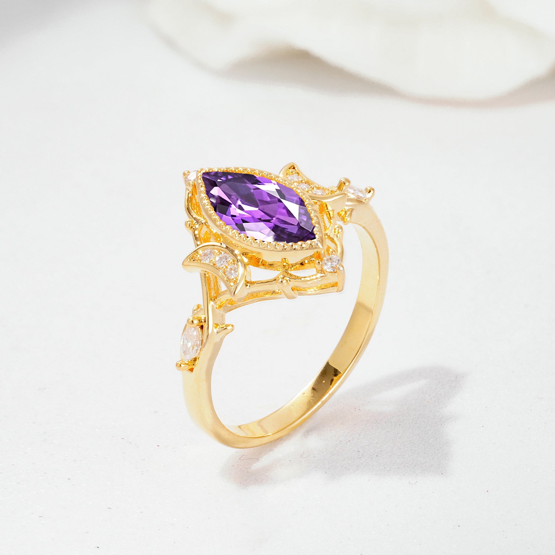 SR17656 Amethyst Ring - Additional view