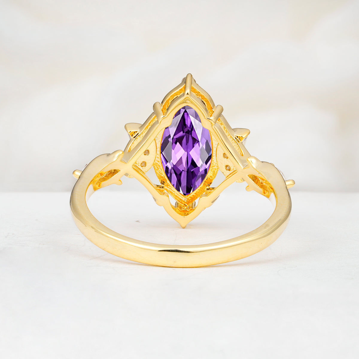 SR17656 Amethyst Ring - Additional view