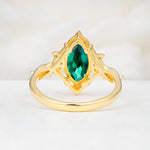 SR17656 Emerald Ring - Additional view