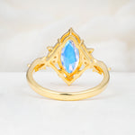 SR17656 Moonstone Ring - Additional view