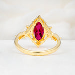 SR17656 Ruby Ring - Additional view