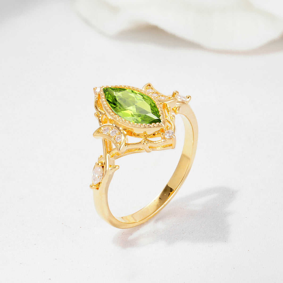SR17656 Peridot Ring - Additional view