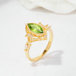 SR17656 Peridot Ring - Additional view