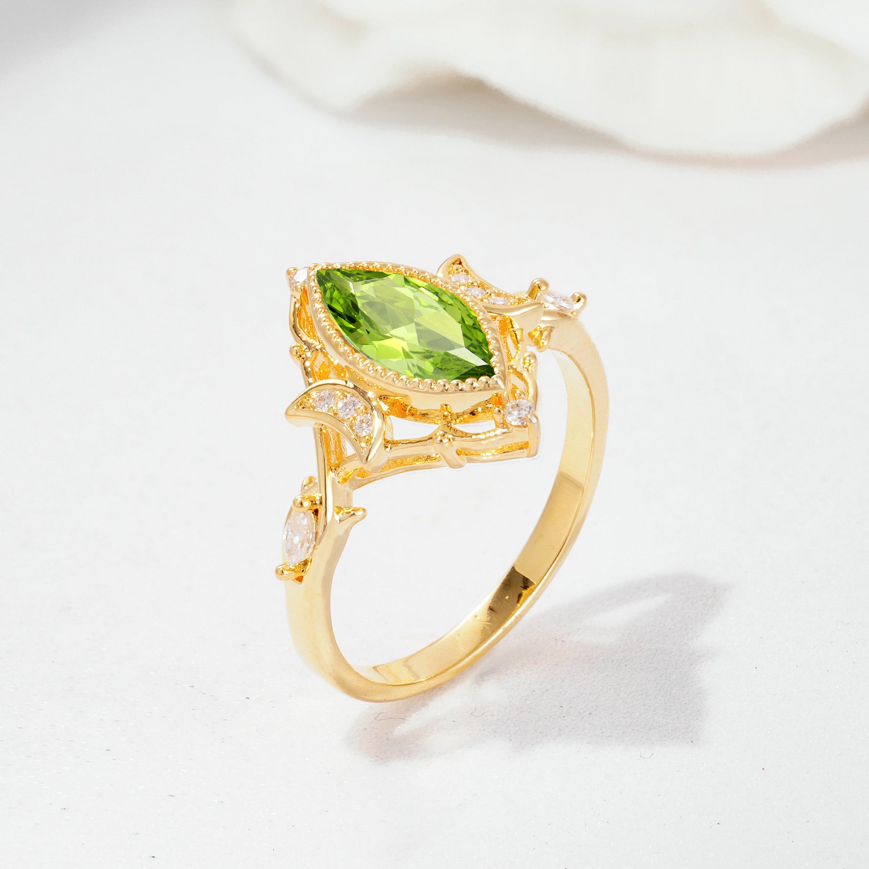 SR17656 Peridot Ring - Additional view