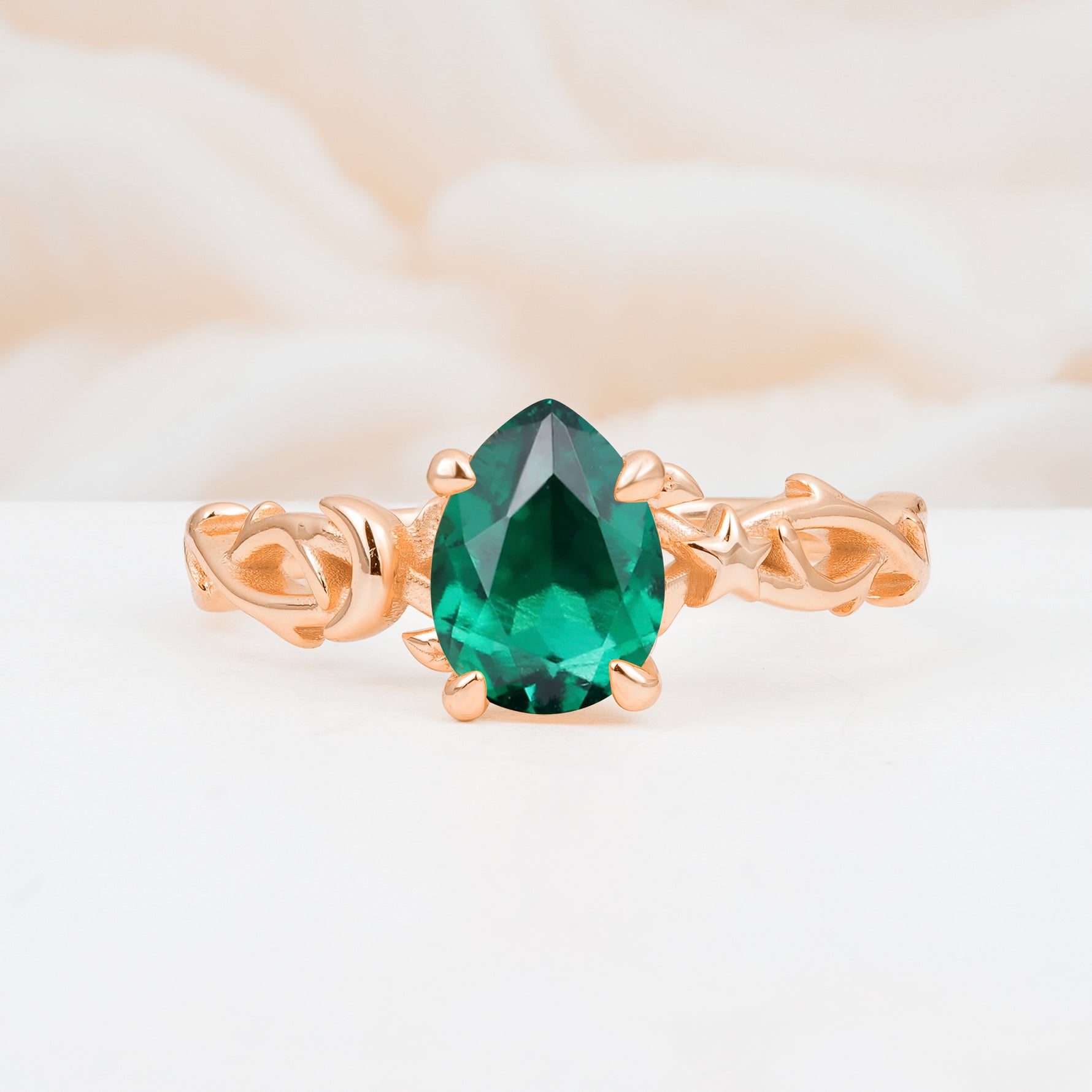 SR17666 Emerald Ring - Additional view