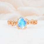 SR17666 Moonstone Ring - Additional view
