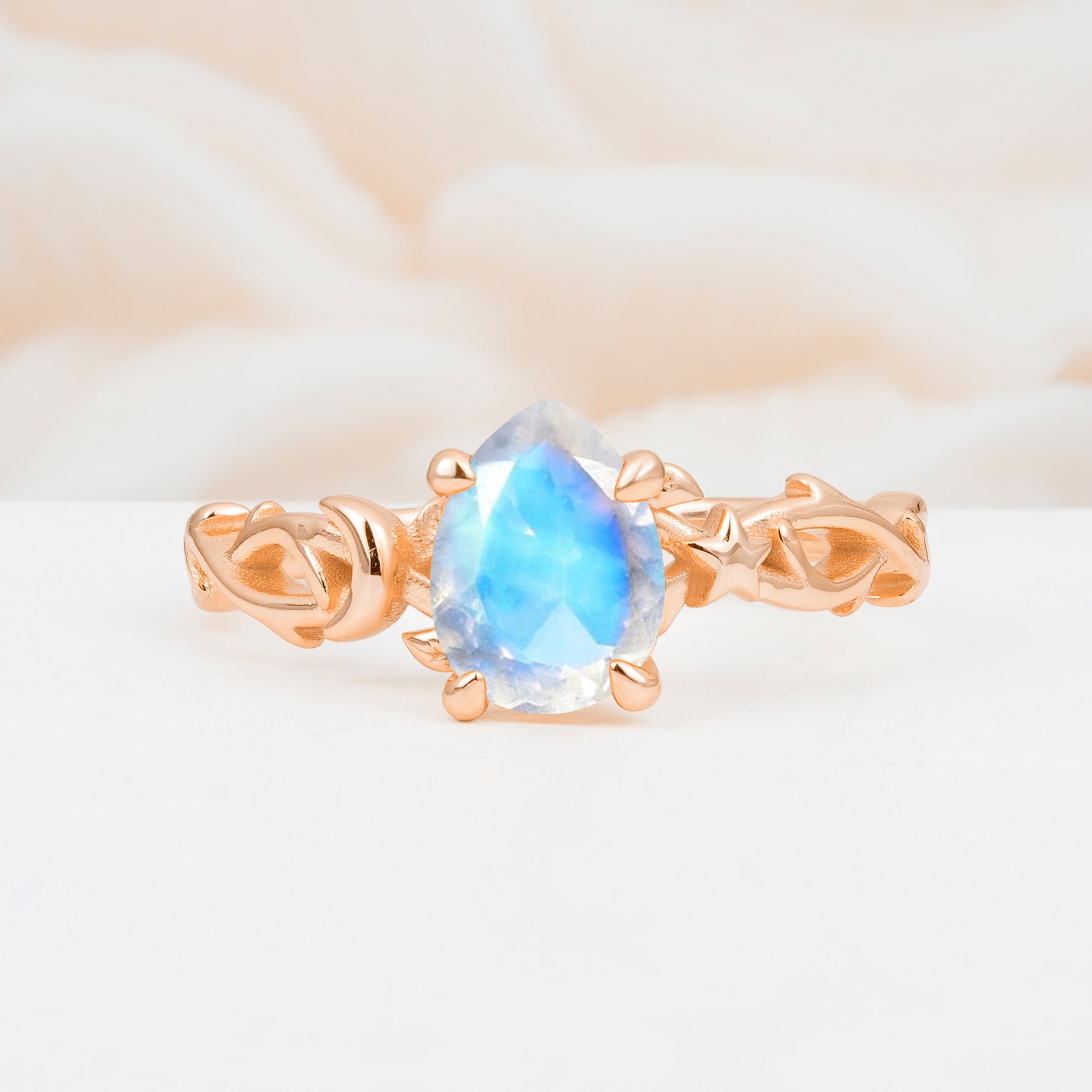 SR17666 Moonstone Ring - Additional view