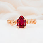 SR17666 Ruby Ring - Additional view