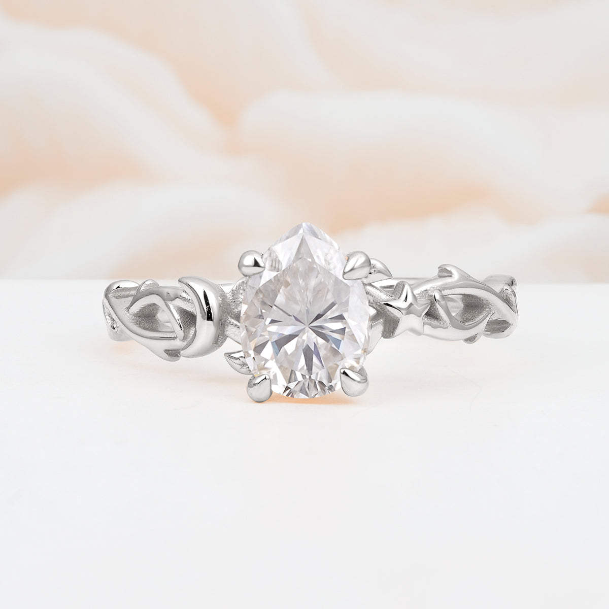 SR17666 Moissanite Ring - Additional view