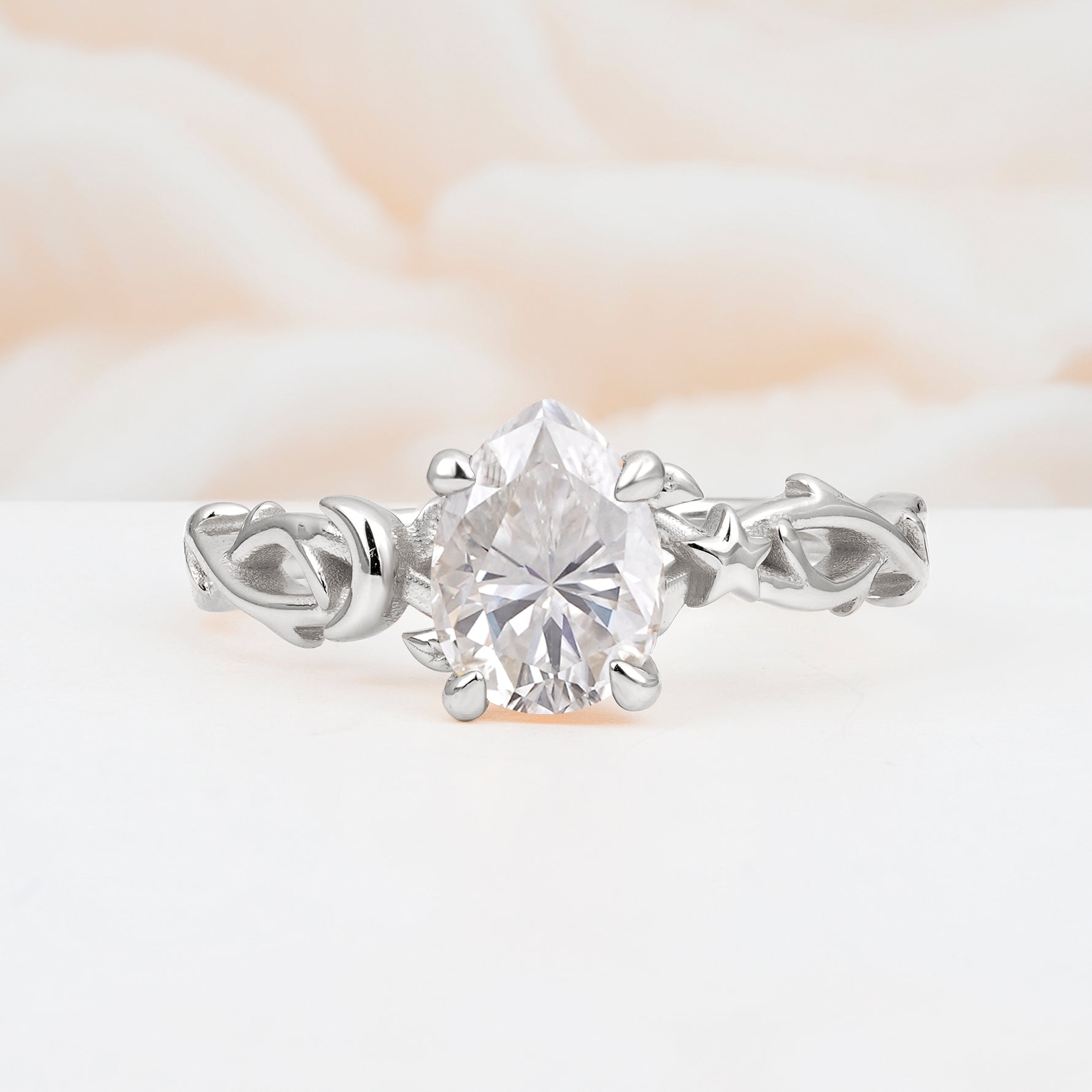 SR17666 Moissanite Ring - Additional view