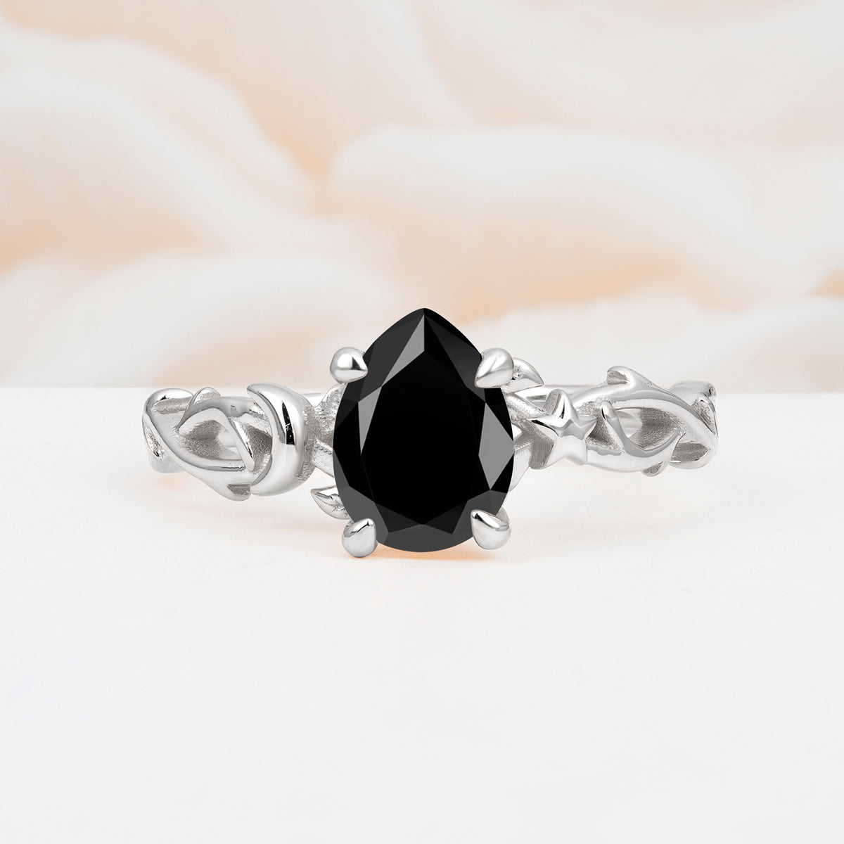 SR17666 Black Onyx Ring - Additional view