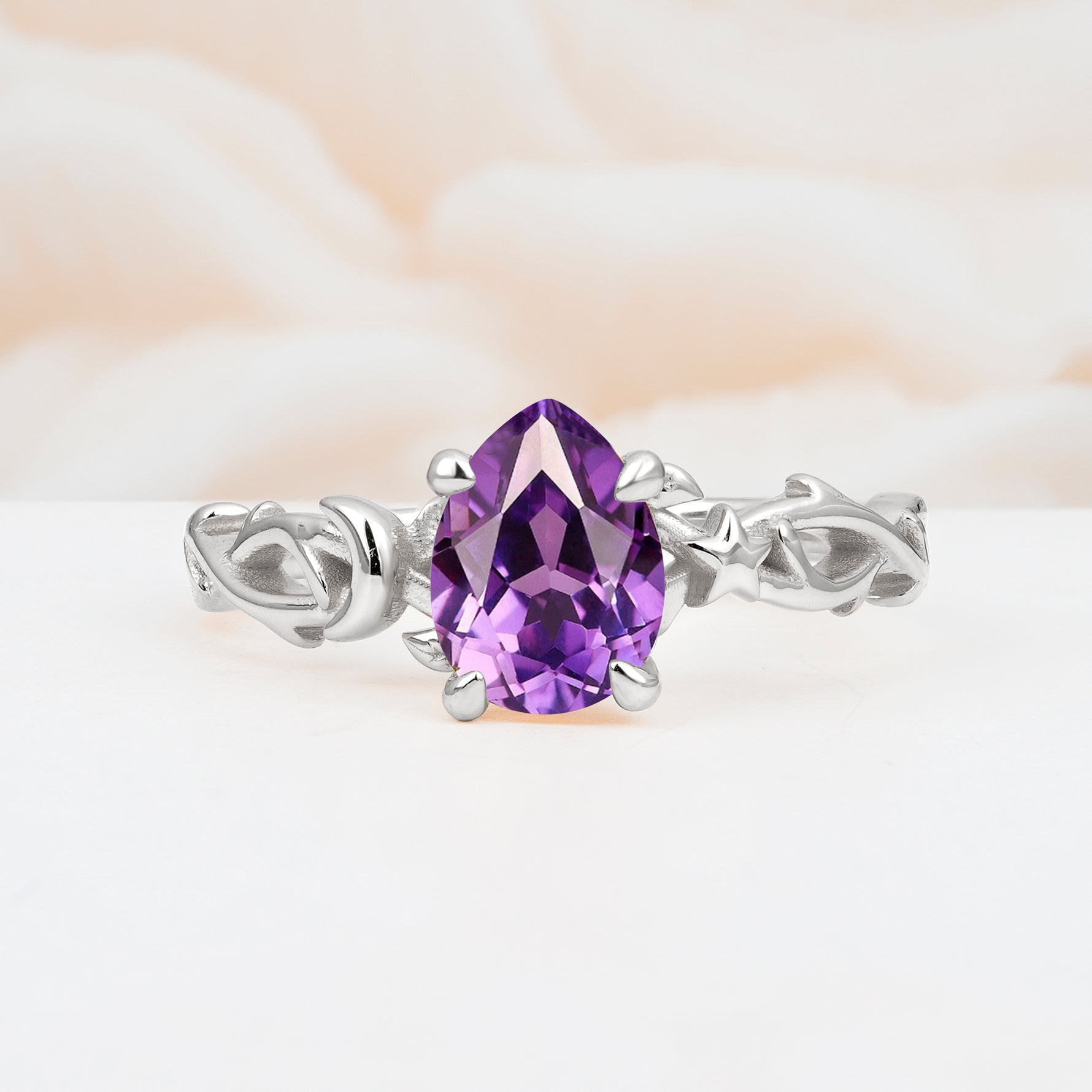 SR17666 Amethyst Ring - Additional view