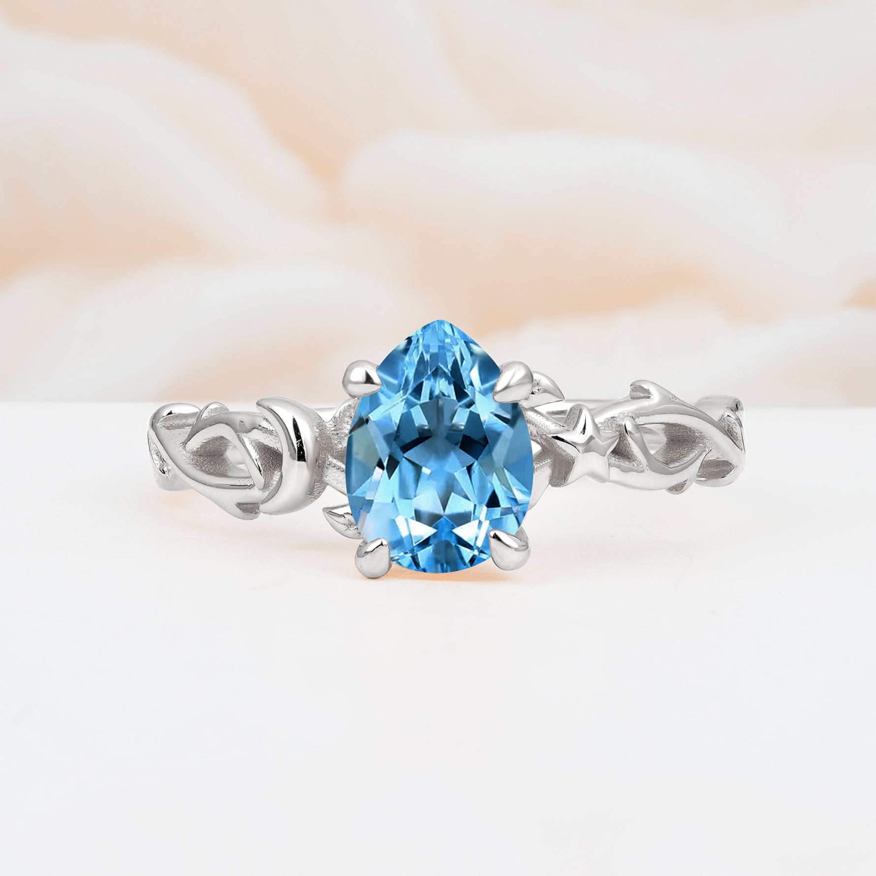 SR17666 Aquamarine Ring - Additional view