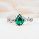 SR17666 Emerald Ring - Additional view