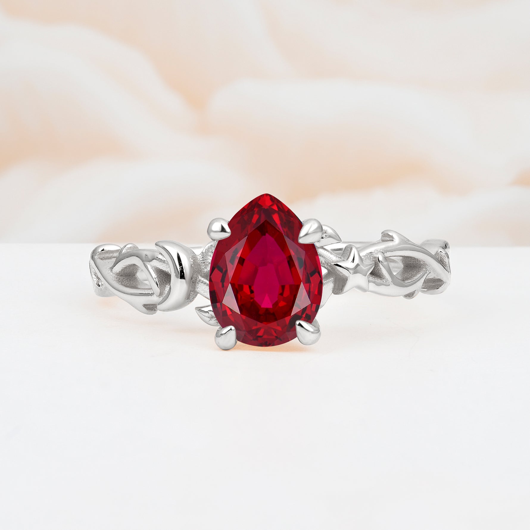 SR17666 Ruby Ring - Additional view