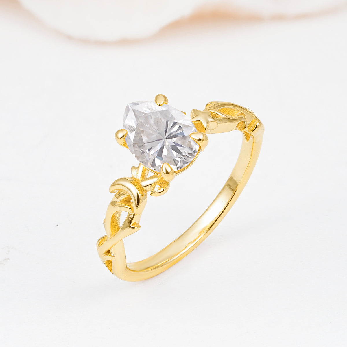 SR17666 Moissanite Ring - Additional view