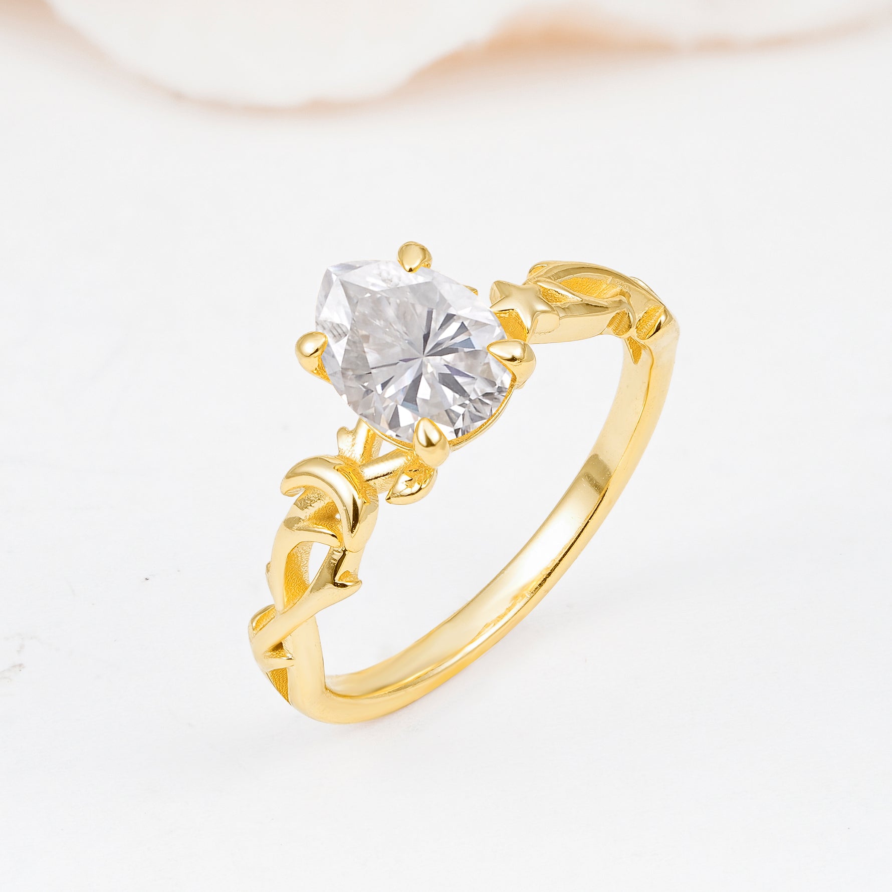 SR17666 Moissanite Ring - Additional view