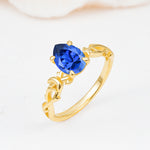 SR17666 Sapphire Ring - Additional view
