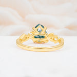SR17666 Moss Agate Ring - Additional view
