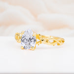SR17666 Lab Diamond Ring - White-Gold