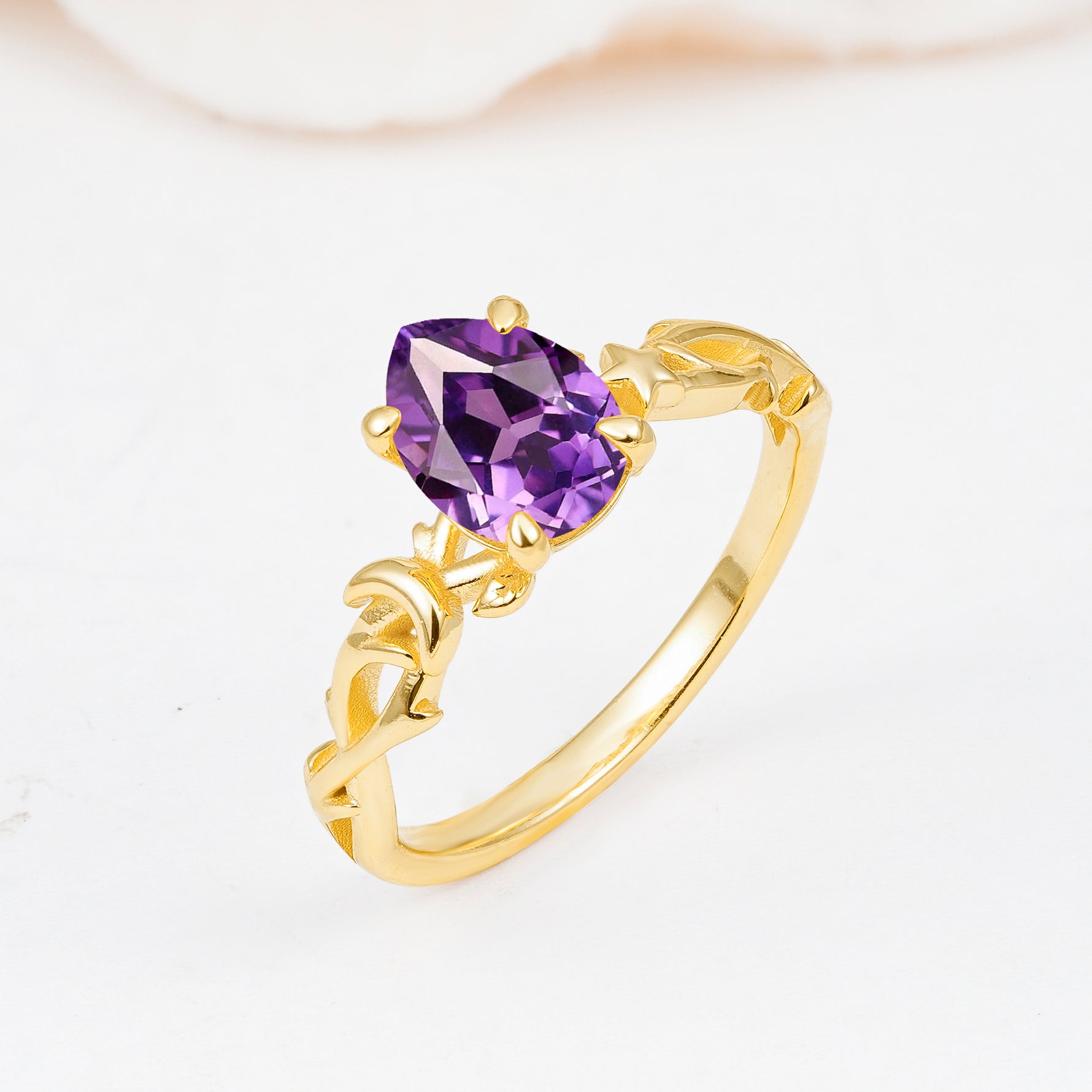 SR17666 Amethyst Ring - Additional view