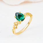 SR17666 Emerald Ring - Additional view