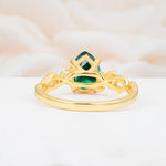 SR17666 Emerald Ring - Additional view