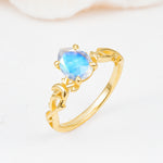 SR17666 Moonstone Ring - Additional view