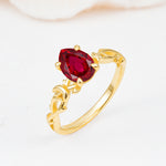 SR17666 Ruby Ring - Additional view