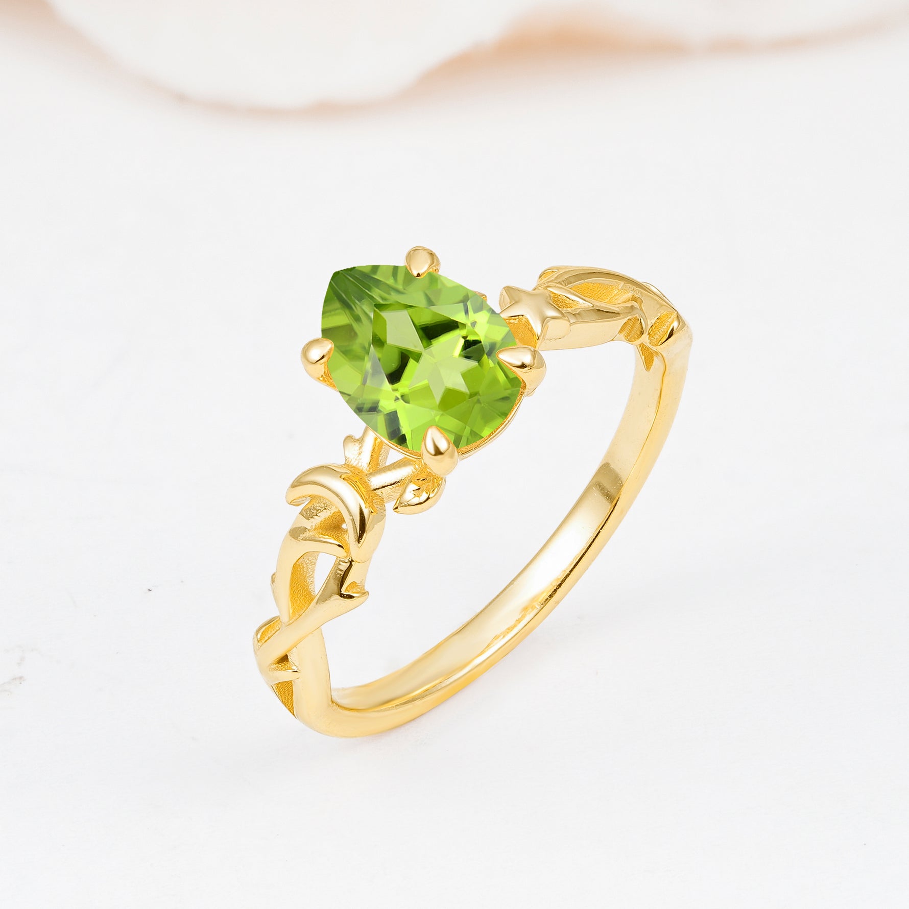 SR17666 Peridot Ring - Additional view