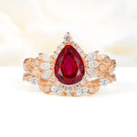 SR17675 Ruby Ring - Additional view